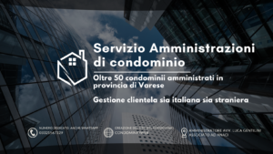 Avvocato amministratore di condominio